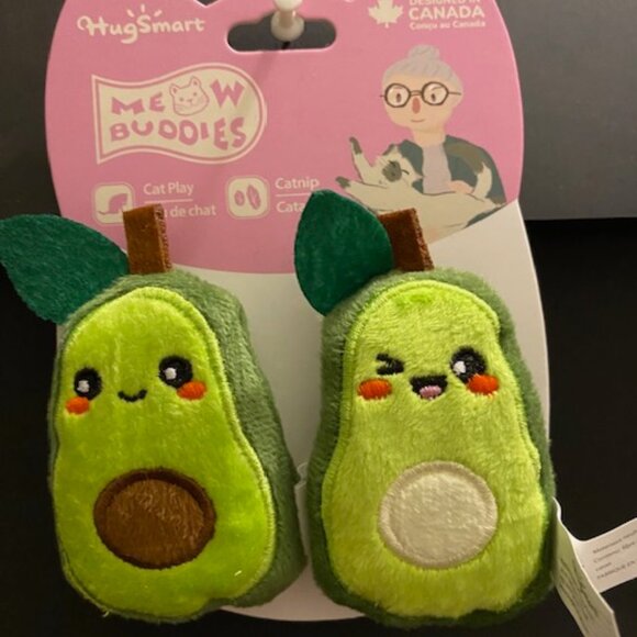 Hug Smart: *Cat play* *Catnip* (Avocado) 2 Pack - Picture 5 of 6